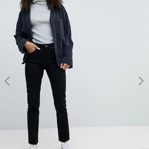 ASOS Weekday Seattle high waist jeans black 31